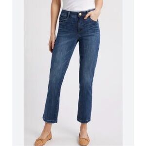 Wit & Wisdom Logan High Waist Ankle Slim Straight Leg Jeans